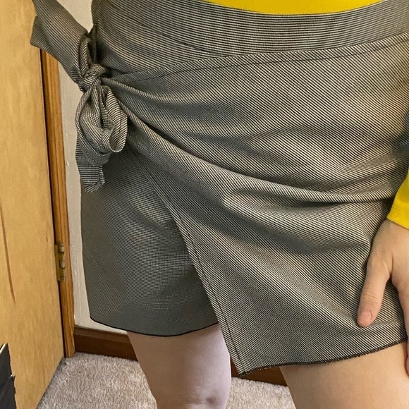 NWT Free People Movement Houndstooth Wrap Skort - Picture 8 of 11